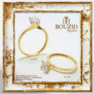 Alliance en Or Jaune 18K – Élégance Classique | Bijouterie Frères Bouzid Tunisie