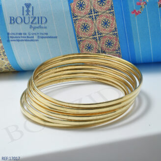 Bijou Traditionnel 18K – Chnechen en Or Jaune Tunisien | Frères Bouzid