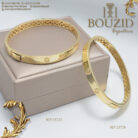 Bracelet Charnière Or Jaune 18K – Design Intemporel & Finition Luxe | Frères Bouzid