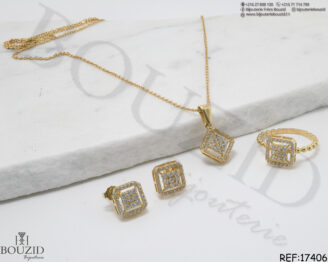 Série Bijoux en Or 18K pour Femme – Élégance Assortie | Bijouterie Frère Bouzid Tunisie