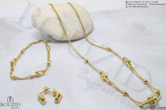 Série Bijoux Femme Or 18K – Design Tiffany Chic | Bijouterie Frères Bouzid