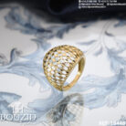Bague en or 18K – Élégance artisanale tunisienne | Bijouterie Bouzid Tunisie