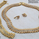 Parure en or 18 carats – Design classique et raffinement intemporel | Bijouterie Frères Bouzid