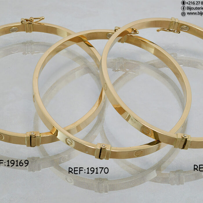 Bracelet Clou en Or 18K – Élégance Moderne & Brillance Intemporelle