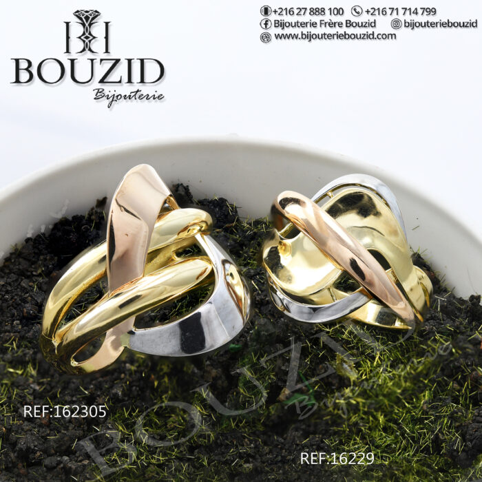 Bague Or Jaune 18K – Bijoux en Or 18K Tunisie | Frères Bouzid