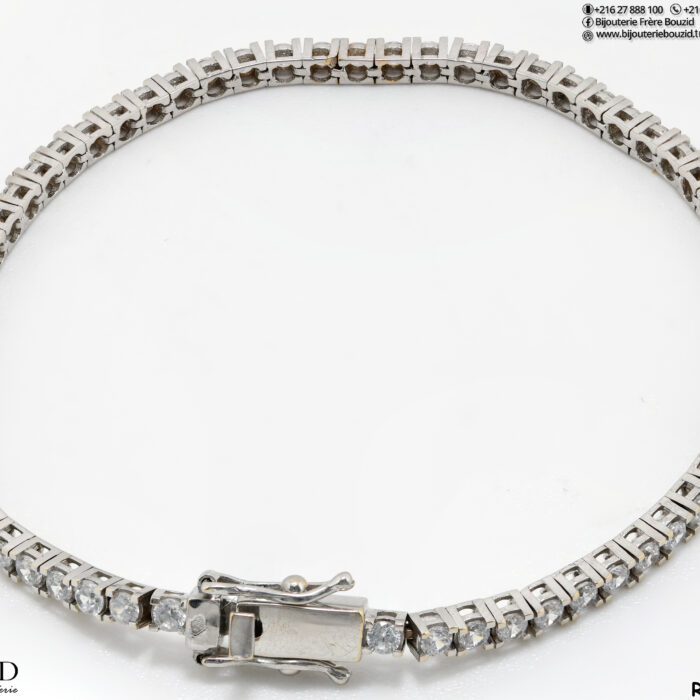 Bracelet or 18K – Élégance intemporelle & savoir-faire tunisien | Bijouterie Frères Bouzid