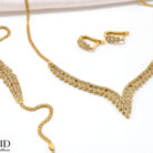 Parure or 18K élégante | Bijouterie Frères Bouzid Ariana Tunisie